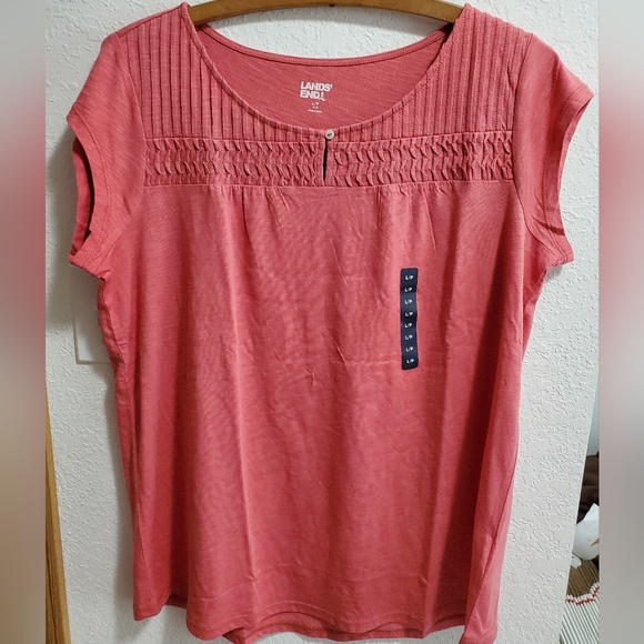 Lands' End Tops - NWT LAND'S END Tunic Top, LP(14-16 Petite)